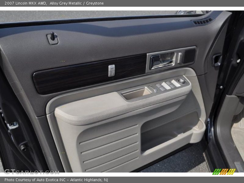 Alloy Grey Metallic / Greystone 2007 Lincoln MKX AWD