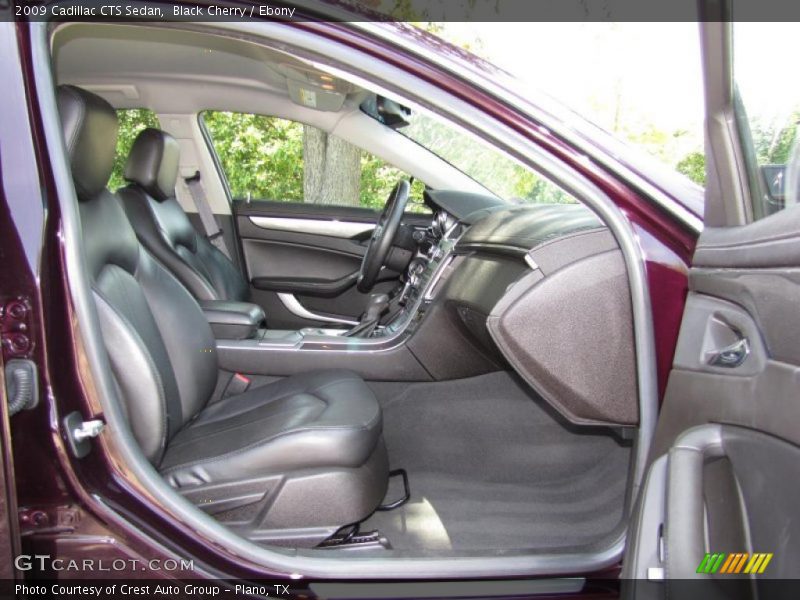 Black Cherry / Ebony 2009 Cadillac CTS Sedan