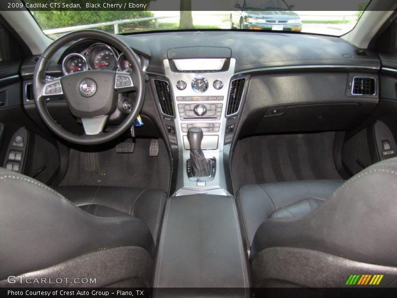 Black Cherry / Ebony 2009 Cadillac CTS Sedan
