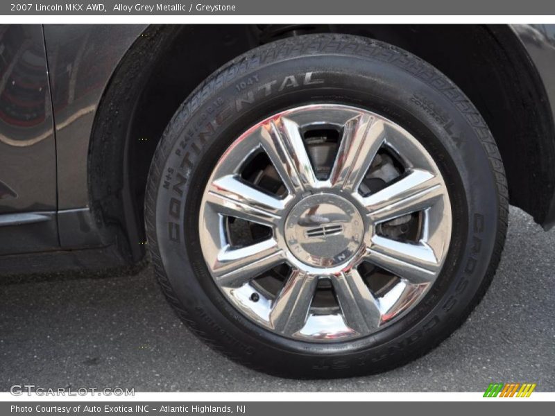 Alloy Grey Metallic / Greystone 2007 Lincoln MKX AWD