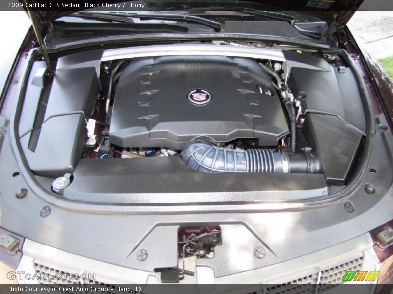 Black Cherry / Ebony 2009 Cadillac CTS Sedan