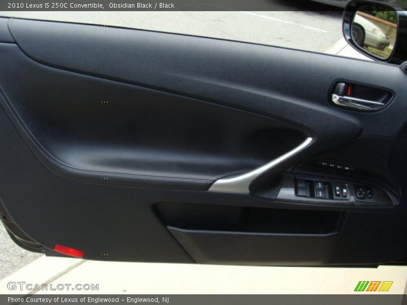 Obsidian Black / Black 2010 Lexus IS 250C Convertible