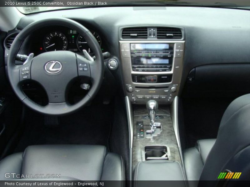 Obsidian Black / Black 2010 Lexus IS 250C Convertible