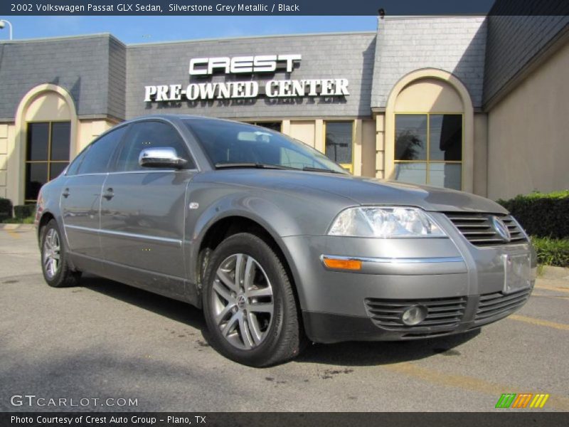 Silverstone Grey Metallic / Black 2002 Volkswagen Passat GLX Sedan