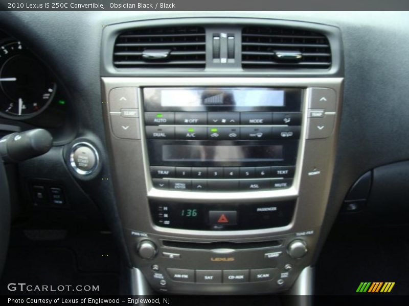 Obsidian Black / Black 2010 Lexus IS 250C Convertible