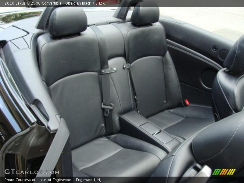 Obsidian Black / Black 2010 Lexus IS 250C Convertible