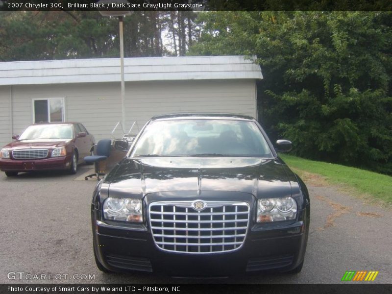 Brilliant Black / Dark Slate Gray/Light Graystone 2007 Chrysler 300