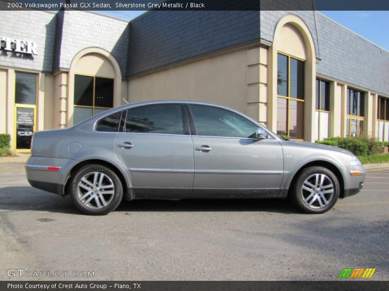 Silverstone Grey Metallic / Black 2002 Volkswagen Passat GLX Sedan