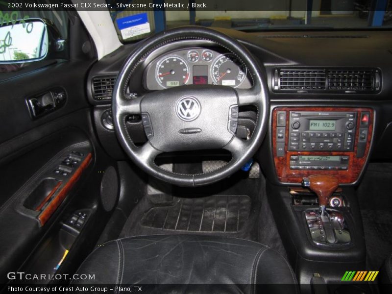 Silverstone Grey Metallic / Black 2002 Volkswagen Passat GLX Sedan