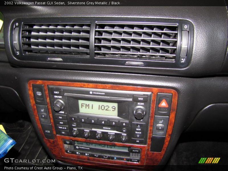 Silverstone Grey Metallic / Black 2002 Volkswagen Passat GLX Sedan