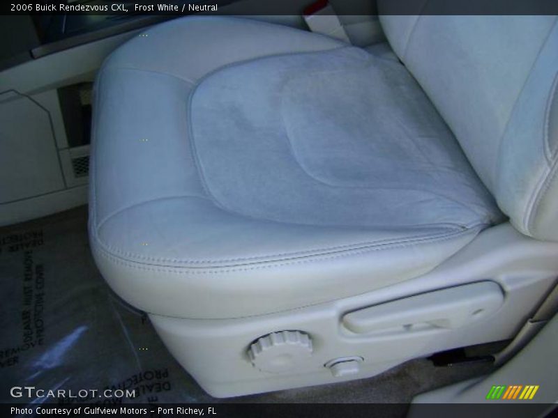 Frost White / Neutral 2006 Buick Rendezvous CXL
