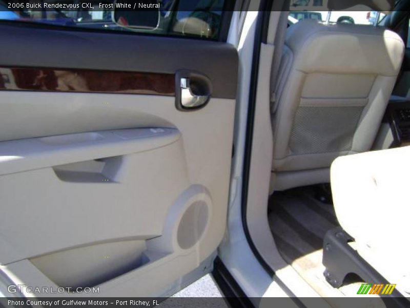 Frost White / Neutral 2006 Buick Rendezvous CXL