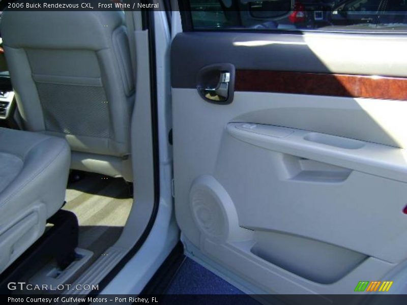 Frost White / Neutral 2006 Buick Rendezvous CXL