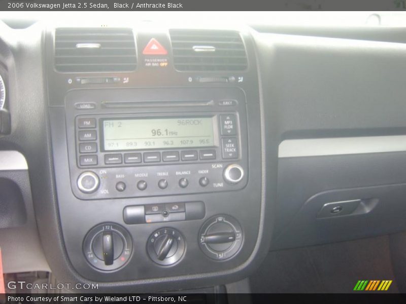 Black / Anthracite Black 2006 Volkswagen Jetta 2.5 Sedan