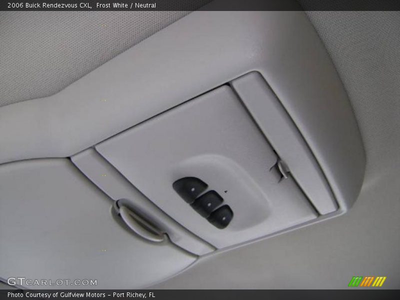 Frost White / Neutral 2006 Buick Rendezvous CXL