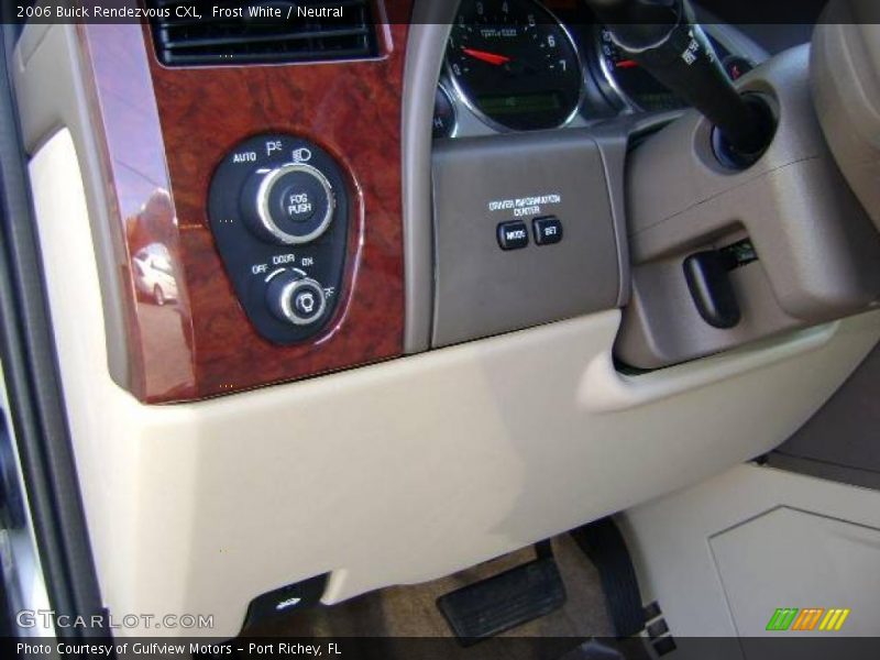 Frost White / Neutral 2006 Buick Rendezvous CXL