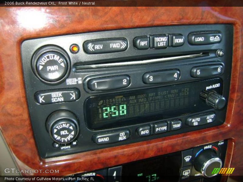 Frost White / Neutral 2006 Buick Rendezvous CXL