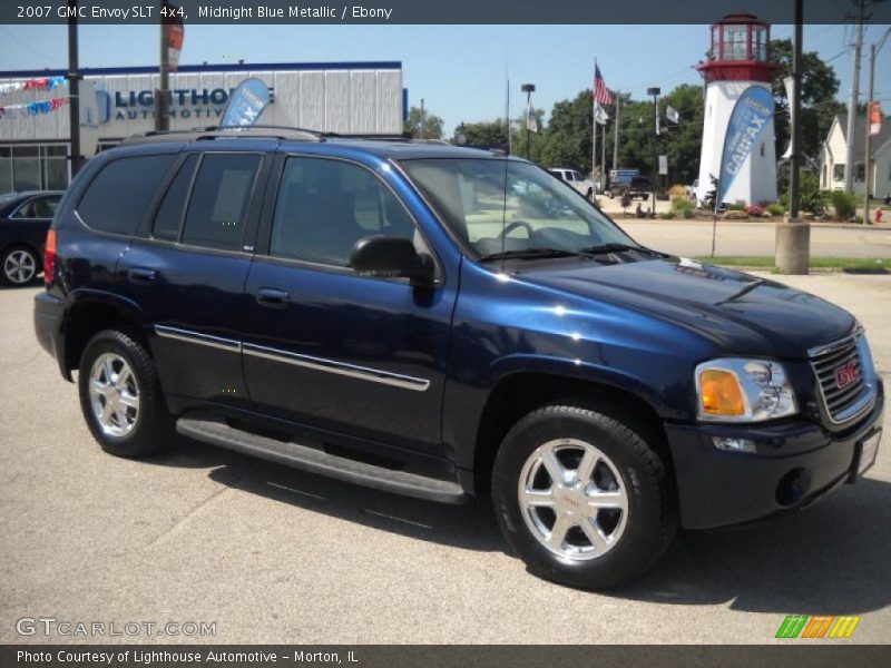 Midnight Blue Metallic / Ebony 2007 GMC Envoy SLT 4x4