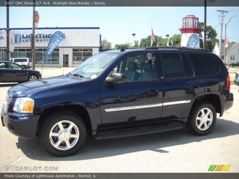 Midnight Blue Metallic / Ebony 2007 GMC Envoy SLT 4x4