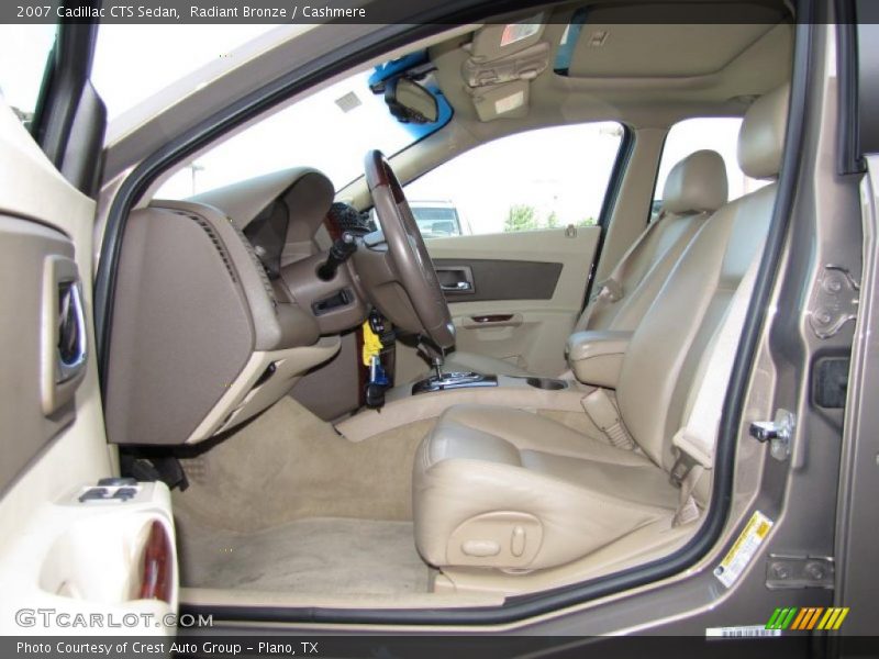 Radiant Bronze / Cashmere 2007 Cadillac CTS Sedan