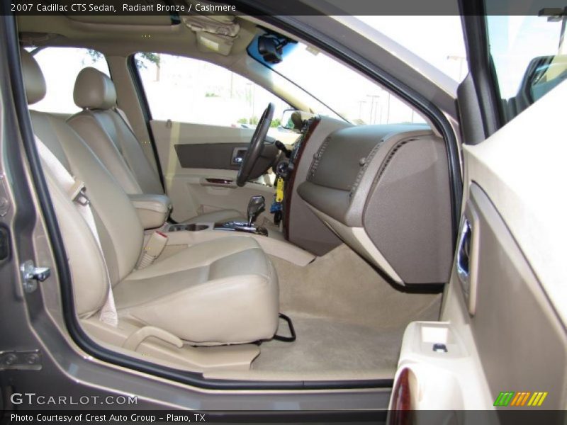 Radiant Bronze / Cashmere 2007 Cadillac CTS Sedan