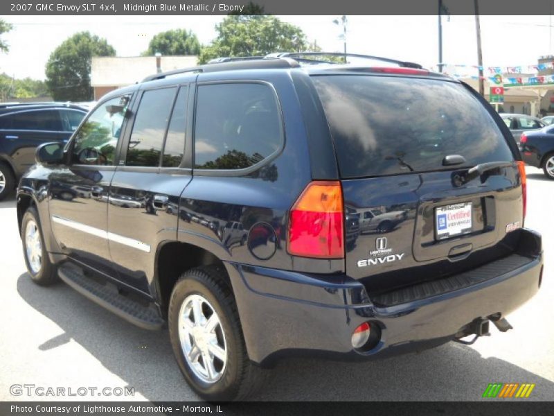 Midnight Blue Metallic / Ebony 2007 GMC Envoy SLT 4x4