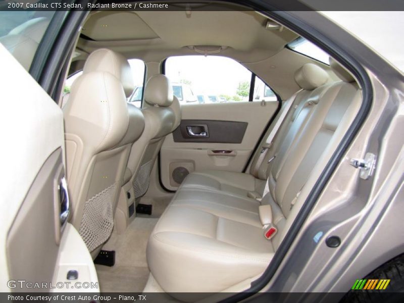 Radiant Bronze / Cashmere 2007 Cadillac CTS Sedan