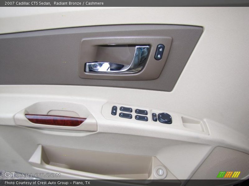 Radiant Bronze / Cashmere 2007 Cadillac CTS Sedan
