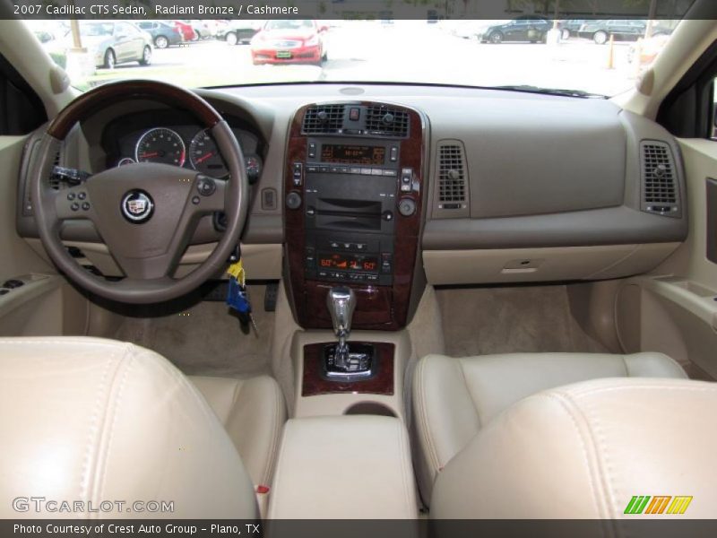 Radiant Bronze / Cashmere 2007 Cadillac CTS Sedan