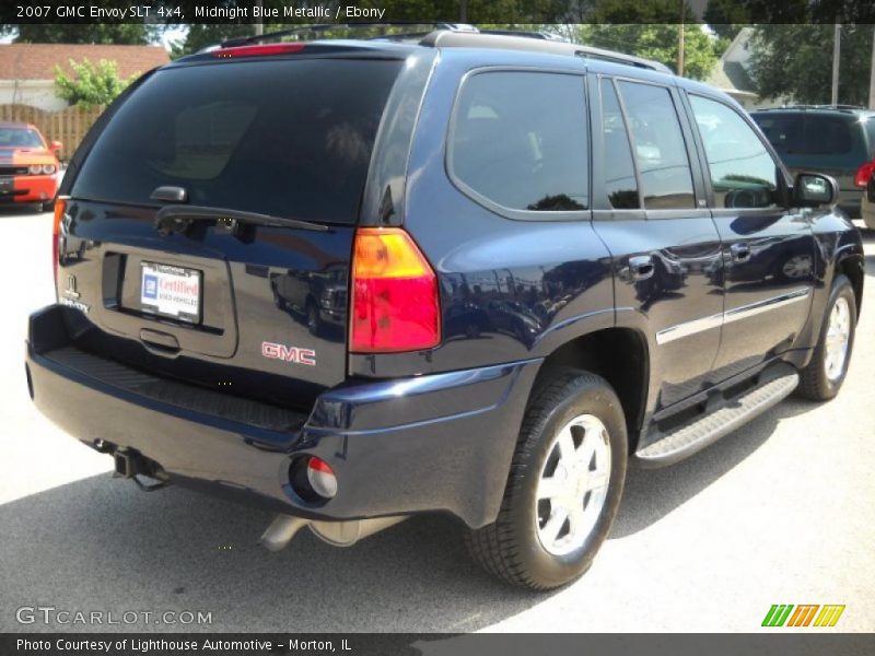 Midnight Blue Metallic / Ebony 2007 GMC Envoy SLT 4x4