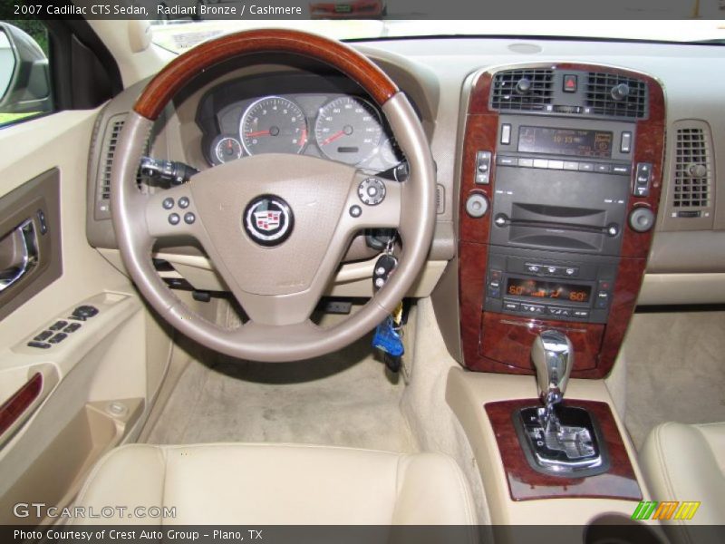Radiant Bronze / Cashmere 2007 Cadillac CTS Sedan