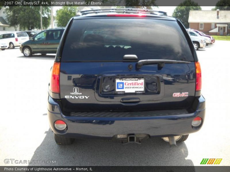 Midnight Blue Metallic / Ebony 2007 GMC Envoy SLT 4x4