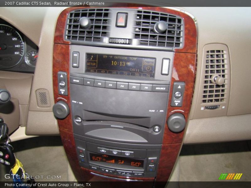 Radiant Bronze / Cashmere 2007 Cadillac CTS Sedan