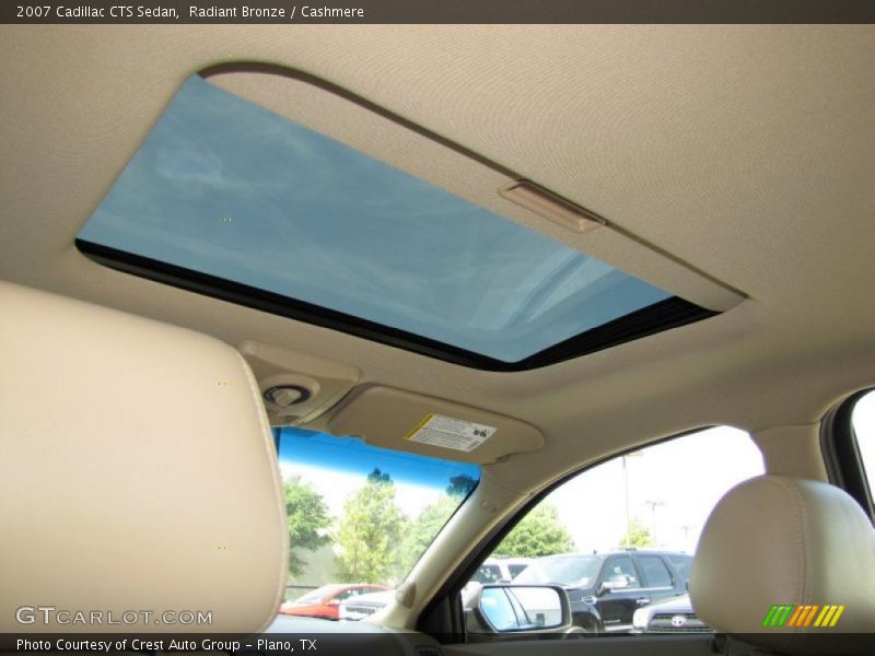 Radiant Bronze / Cashmere 2007 Cadillac CTS Sedan