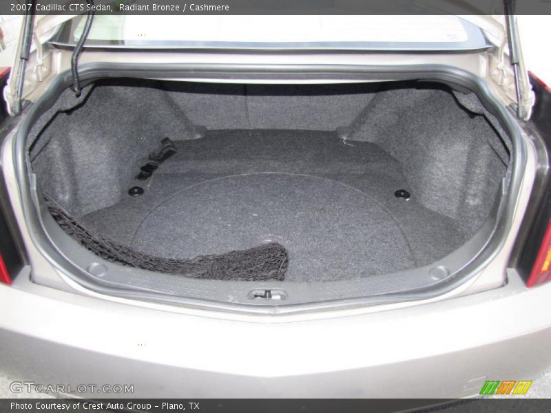 Radiant Bronze / Cashmere 2007 Cadillac CTS Sedan