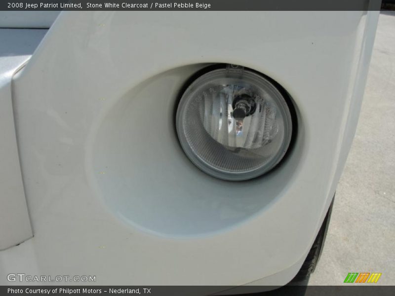Stone White Clearcoat / Pastel Pebble Beige 2008 Jeep Patriot Limited
