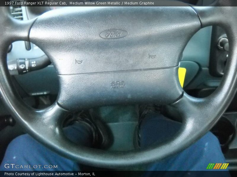 Medium Willow Green Metallic / Medium Graphite 1997 Ford Ranger XLT Regular Cab