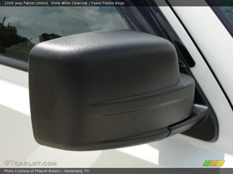 Stone White Clearcoat / Pastel Pebble Beige 2008 Jeep Patriot Limited