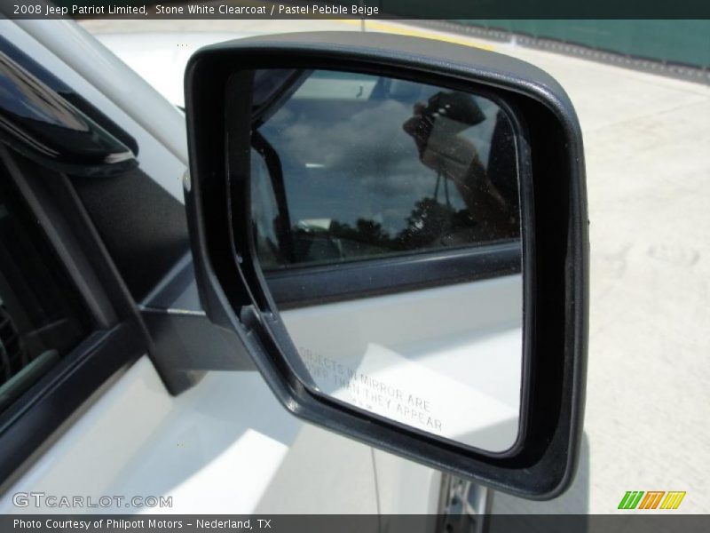 Stone White Clearcoat / Pastel Pebble Beige 2008 Jeep Patriot Limited