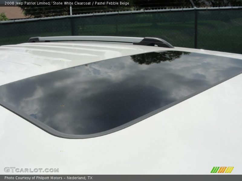 Stone White Clearcoat / Pastel Pebble Beige 2008 Jeep Patriot Limited