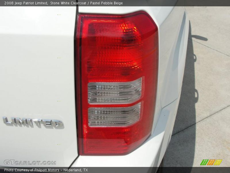 Stone White Clearcoat / Pastel Pebble Beige 2008 Jeep Patriot Limited
