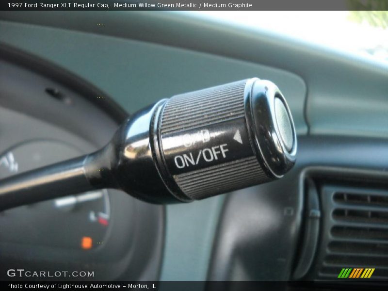 Medium Willow Green Metallic / Medium Graphite 1997 Ford Ranger XLT Regular Cab