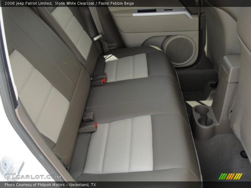 Stone White Clearcoat / Pastel Pebble Beige 2008 Jeep Patriot Limited