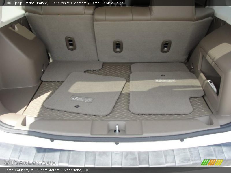 Stone White Clearcoat / Pastel Pebble Beige 2008 Jeep Patriot Limited
