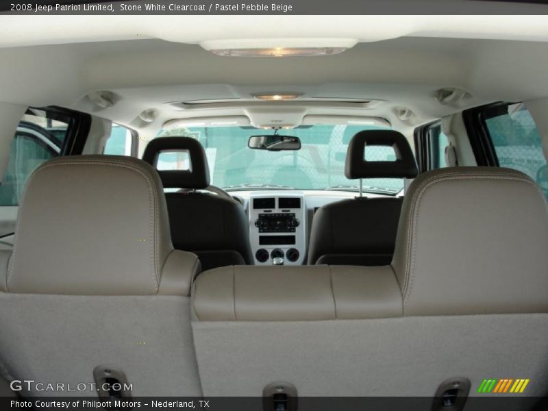 Stone White Clearcoat / Pastel Pebble Beige 2008 Jeep Patriot Limited