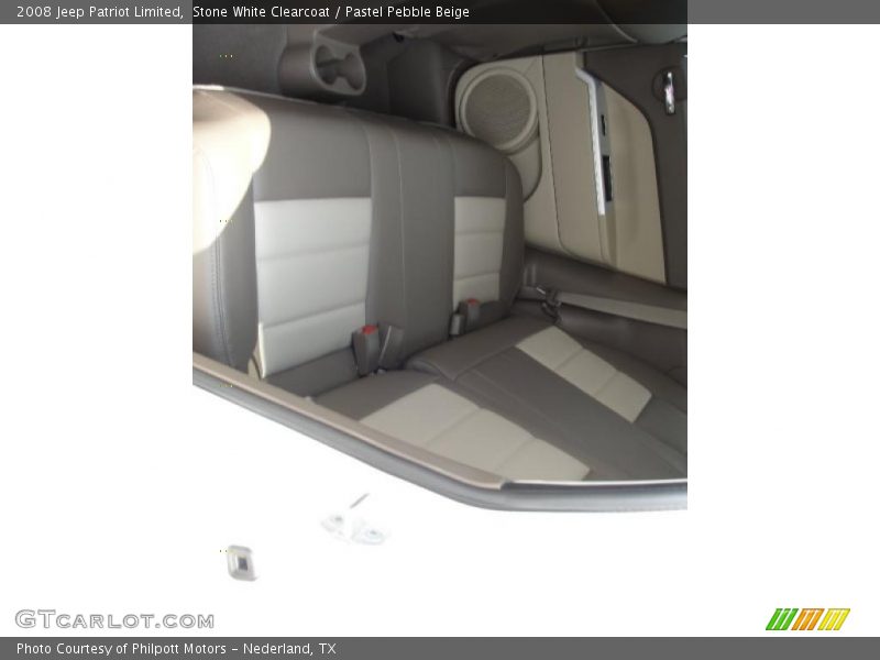 Stone White Clearcoat / Pastel Pebble Beige 2008 Jeep Patriot Limited