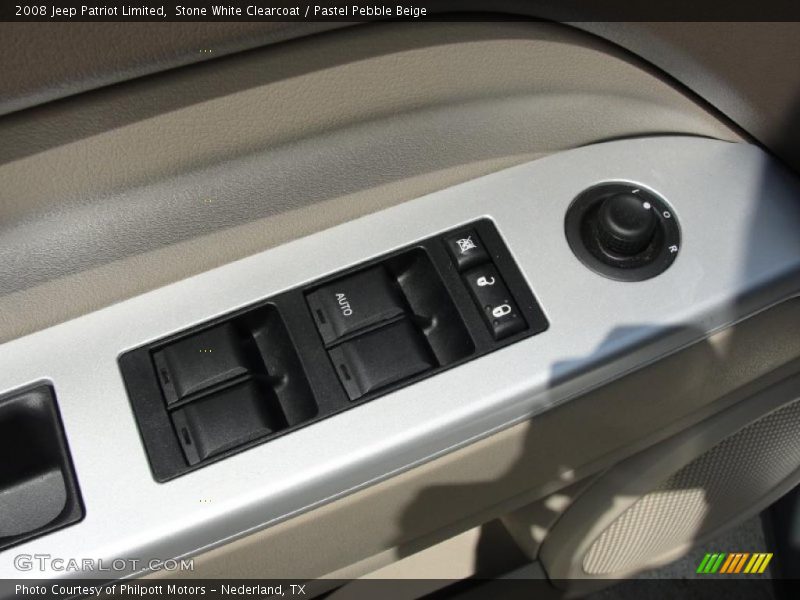 Stone White Clearcoat / Pastel Pebble Beige 2008 Jeep Patriot Limited