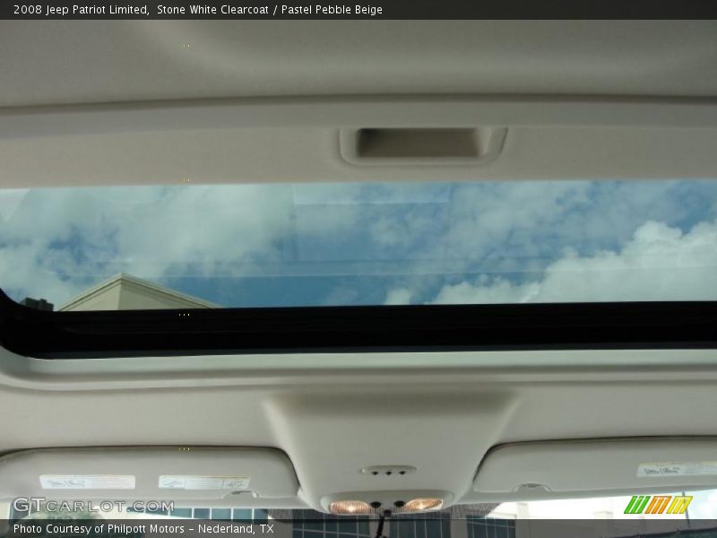Stone White Clearcoat / Pastel Pebble Beige 2008 Jeep Patriot Limited