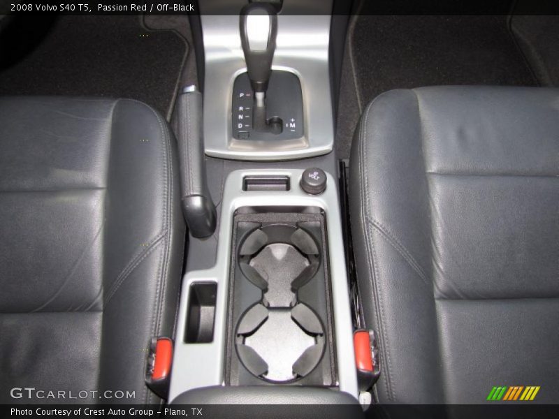 Passion Red / Off-Black 2008 Volvo S40 T5