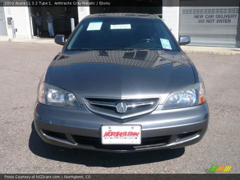 Anthracite Gray Metallic / Ebony 2003 Acura CL 3.2 Type S